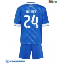 Fotballdrakt Barn Real Madrid Dean Huijsen #24 Tredjedraktsett 2025-26 Kortermet (+ Korte bukser)